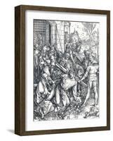 Christ Bearing the Cross, 1498-Albrecht Dürer-Framed Giclee Print