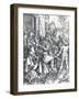 Christ Bearing the Cross, 1498-Albrecht Dürer-Framed Giclee Print