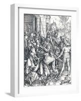 Christ Bearing the Cross, 1498-Albrecht Dürer-Framed Giclee Print