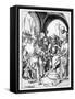 Christ before Annas (Engraving)-Martin Schongauer-Framed Stretched Canvas