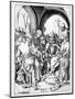 Christ before Annas (Engraving)-Martin Schongauer-Mounted Premium Giclee Print