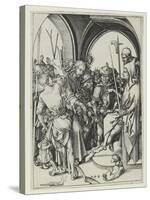 Christ before Annas-Martin Schongauer-Stretched Canvas