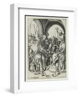 Christ before Annas-Martin Schongauer-Framed Giclee Print