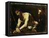 Christ Before Caiaphas, circa 1615-Giovanni-battista Caracciolo-Framed Stretched Canvas