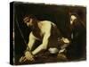 Christ Before Caiaphas, circa 1615-Giovanni-battista Caracciolo-Stretched Canvas