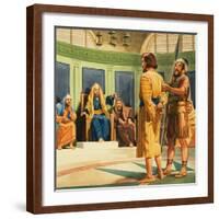 Christ Before Caiaphas-null-Framed Giclee Print