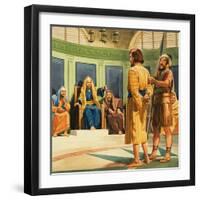 Christ Before Caiaphas-null-Framed Giclee Print