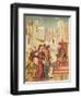 Christ before Herod, Left Panel from the Retable of the Passion, 1517-20-Antonio Ronzen-Framed Giclee Print