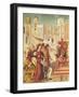 Christ before Herod, Left Panel from the Retable of the Passion, 1517-20-Antonio Ronzen-Framed Giclee Print