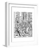 Christ before Pilate, 1488-null-Framed Giclee Print