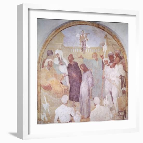 Christ before Pilate, 1523-1525-Giacomo Carucci-Framed Giclee Print