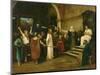 Christ Before Pilate, 1880-Mihaly Munkacsy-Mounted Giclee Print