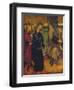 Christ before Pilate, c.1420-1425-Lluis Borrassa-Framed Giclee Print