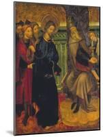 Christ before Pilate, c.1420-1425-Lluis Borrassa-Mounted Giclee Print