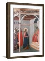 Christ before Pilate, C1306-1348-Pietro Lorenzetti-Framed Giclee Print