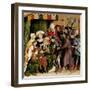 Christ before Pilate. the Wings of the Wurzach Altar, 1437-Hans Multscher-Framed Premium Giclee Print