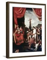 Christ Before Pilate-Cornelis Bisschop-Framed Giclee Print