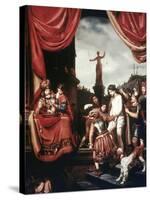 Christ Before Pilate-Cornelis Bisschop-Stretched Canvas