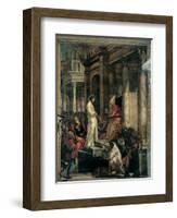 Christ before Pilate-Tintoretto-Framed Art Print