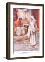 Christ before Pilate-Arthur A. Dixon-Framed Giclee Print