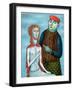 Christ before Pontius Pilate, 1985-Tamas Galambos-Framed Giclee Print