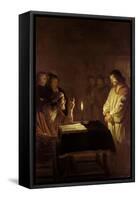 Christ Before the High Priest, 1617-Gerrit van Honthorst-Framed Stretched Canvas