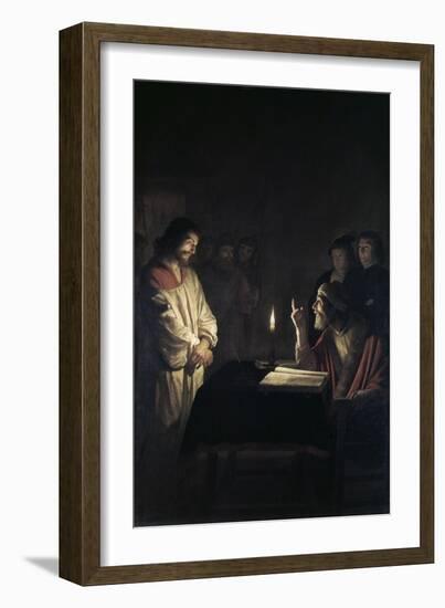 Christ Before the High Priest-Gerrit van Honthorst-Framed Giclee Print