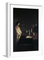 Christ Before the High Priest-Gerrit van Honthorst-Framed Giclee Print