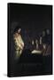 Christ Before the High Priest-Gerrit van Honthorst-Framed Stretched Canvas