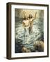 Christ Being Baptised by John the Baptist-Henry Coller-Framed Giclee Print