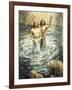 Christ Being Baptised by John the Baptist-Henry Coller-Framed Giclee Print