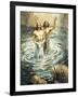 Christ Being Baptised by John the Baptist-Henry Coller-Framed Giclee Print