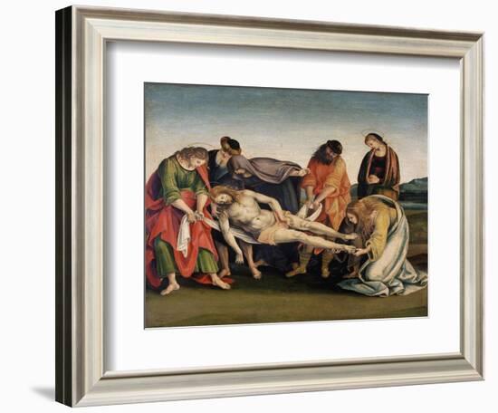 Christ Being Carried to His Tomb, C.1507-Luca Signorelli-Framed Giclee Print