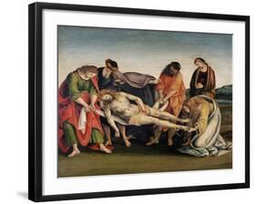 Christ Being Carried to His Tomb, C.1507-Luca Signorelli-Framed Giclee Print