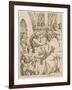 Christ Being Crowned with Thorns, c. 1548-Maerten van Heemskerck-Framed Giclee Print