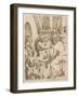 Christ Being Crowned with Thorns, c. 1548-Maerten van Heemskerck-Framed Giclee Print