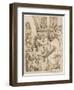 Christ Being Crowned with Thorns, c. 1548-Maerten van Heemskerck-Framed Premium Giclee Print