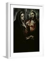 Christ Bids Farewell To His Mother-El Greco-Framed Giclee Print