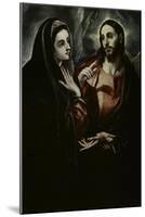 Christ Bids Farewell To His Mother-El Greco-Mounted Giclee Print