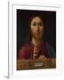 Christ Blessing, 1465-Antonello da Messina-Framed Giclee Print