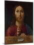 Christ Blessing, 1465-Antonello da Messina-Mounted Giclee Print