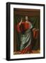 Christ Blessing, c.1520-Andrea Solario-Framed Giclee Print