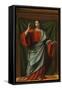 Christ Blessing, c.1520-Andrea Solario-Framed Stretched Canvas