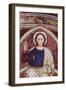 Christ Blessing, Fresco, Church of St Vigilius-null-Framed Giclee Print