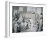 Christ Blessing Little Children-Warwick Brookes-Framed Giclee Print