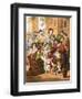 Christ Blessing Little Children-English-Framed Premium Giclee Print