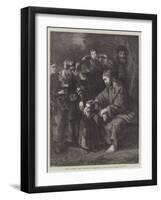 Christ Blessing Little Children-Rembrandt van Rijn-Framed Giclee Print