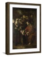 Christ Blessing the Children, 1652-Nicolaes Maes-Framed Giclee Print