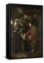 Christ Blessing the Children, 1652-Nicolaes Maes-Framed Stretched Canvas