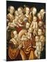 Christ Blessing the Children, 16th Century, by Master Hb of the Griffon's Head-Northern School-Mounted Giclee Print